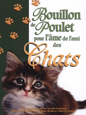 cover image of Bouillon de poulet pour l'âme de l'ami des chats
